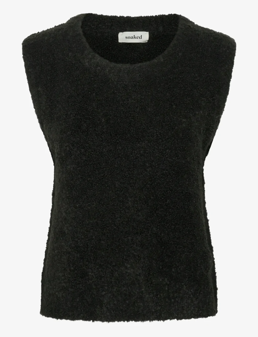 Soaked in Luxury - SLAmaris Vest - gestrickte westen - black - 1