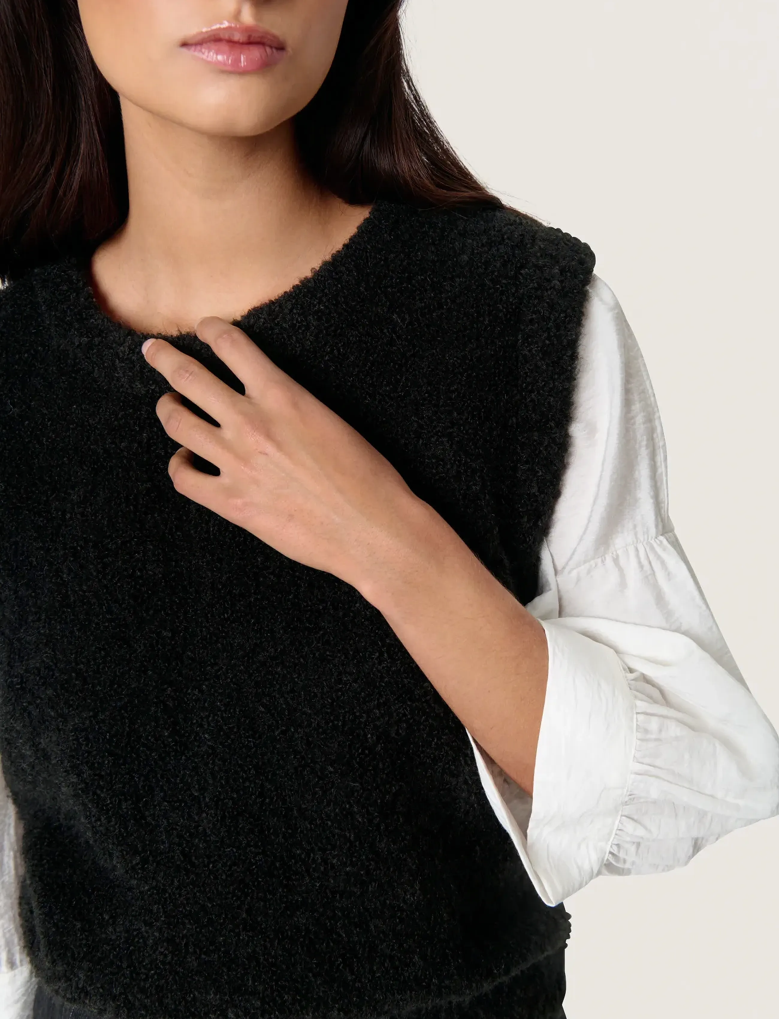 Soaked - SLAmaris Vest - strickwesten - black - 5