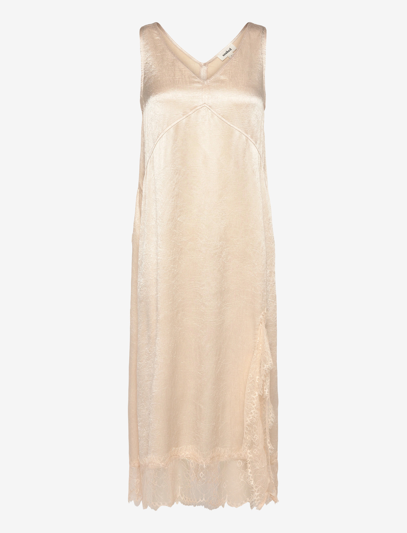Soaked in Luxury - SLYennah Midi Dress - spitzenkleider - sandshell - 0