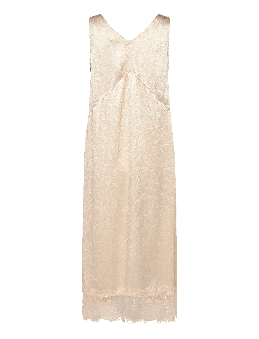 Soaked - SLYennah Midi Dress - blondekjoler - sandshell - 2