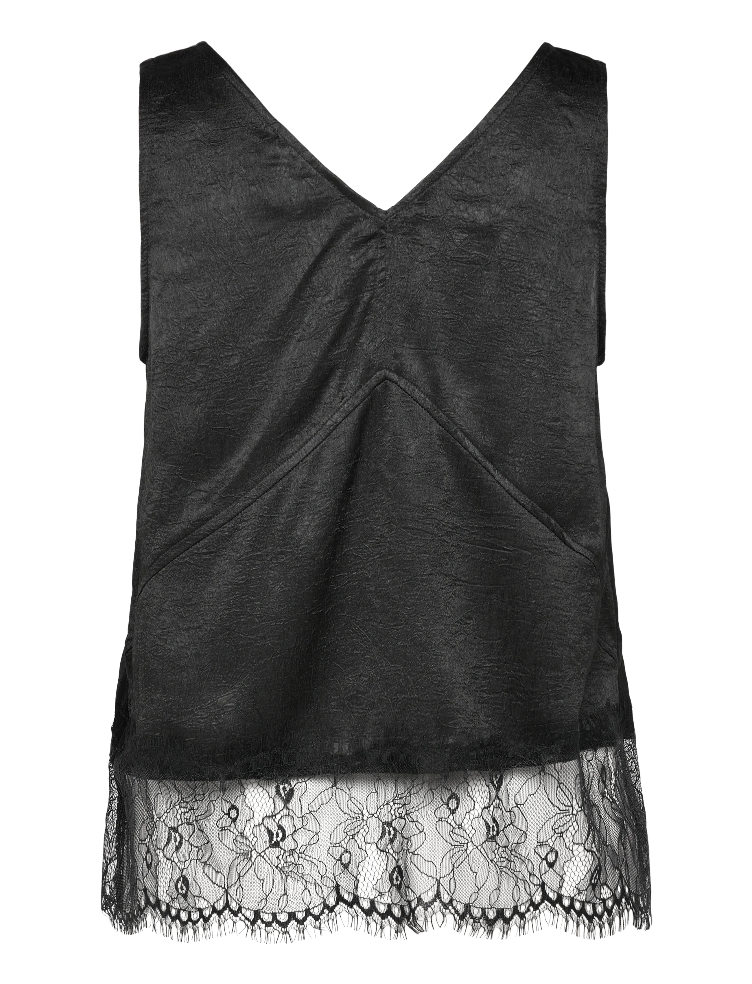 Soaked - SLYennah Top - ermeløse bluser - black - 2