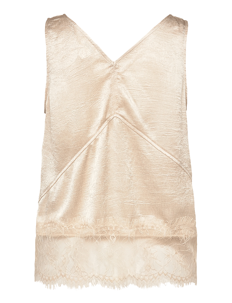 Soaked - SLYennah Top - Ærmeløse bluser - sandshell - 2