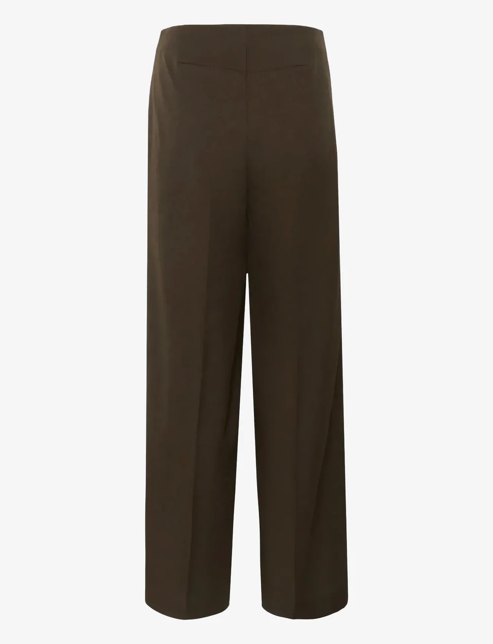 Soaked in Luxury - SLLilu Corinne Wide Long Pants - pidulikud püksid - brown melange suiting - 2