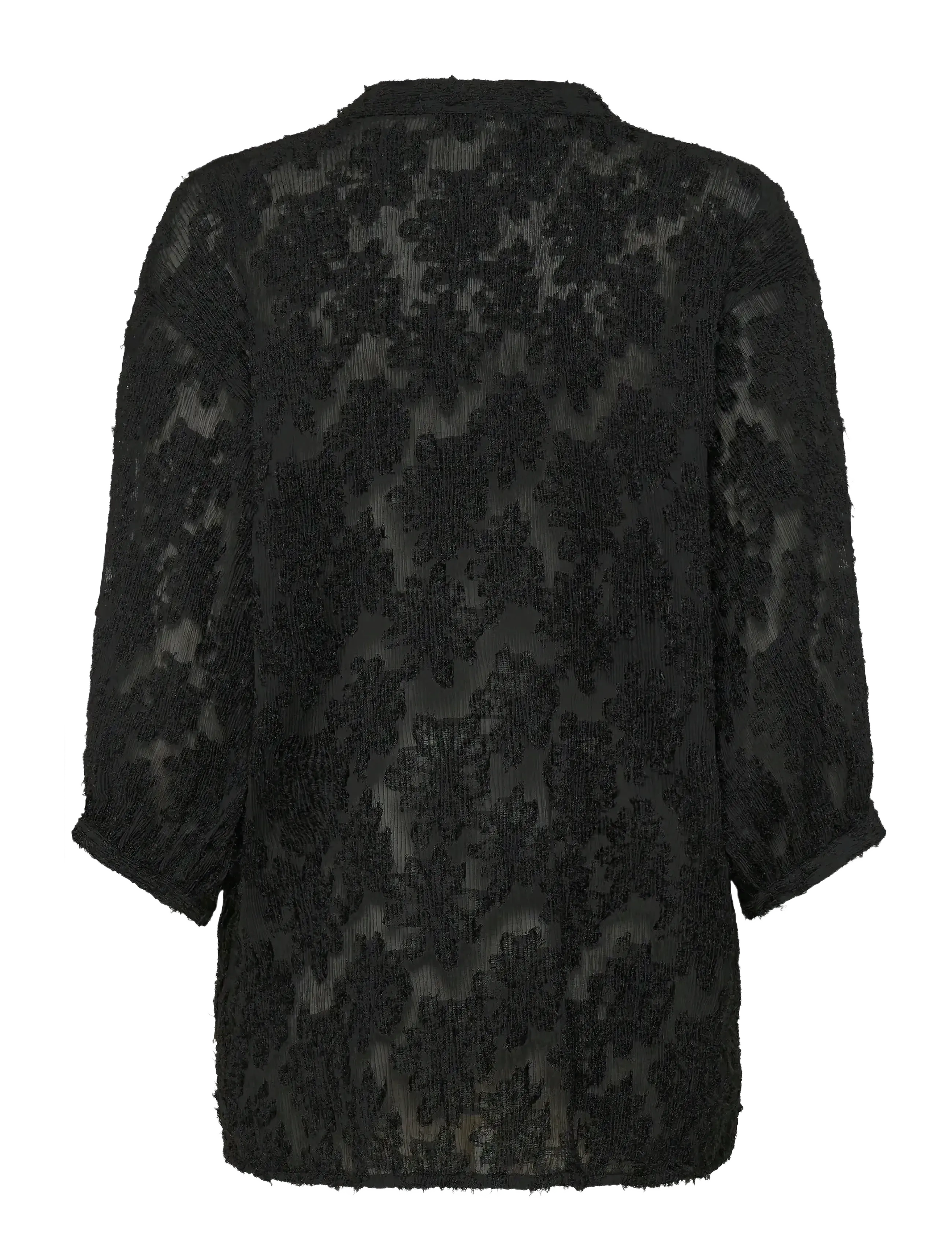 Soaked - SLRaye Amily Blouse 3/4 - black - 2