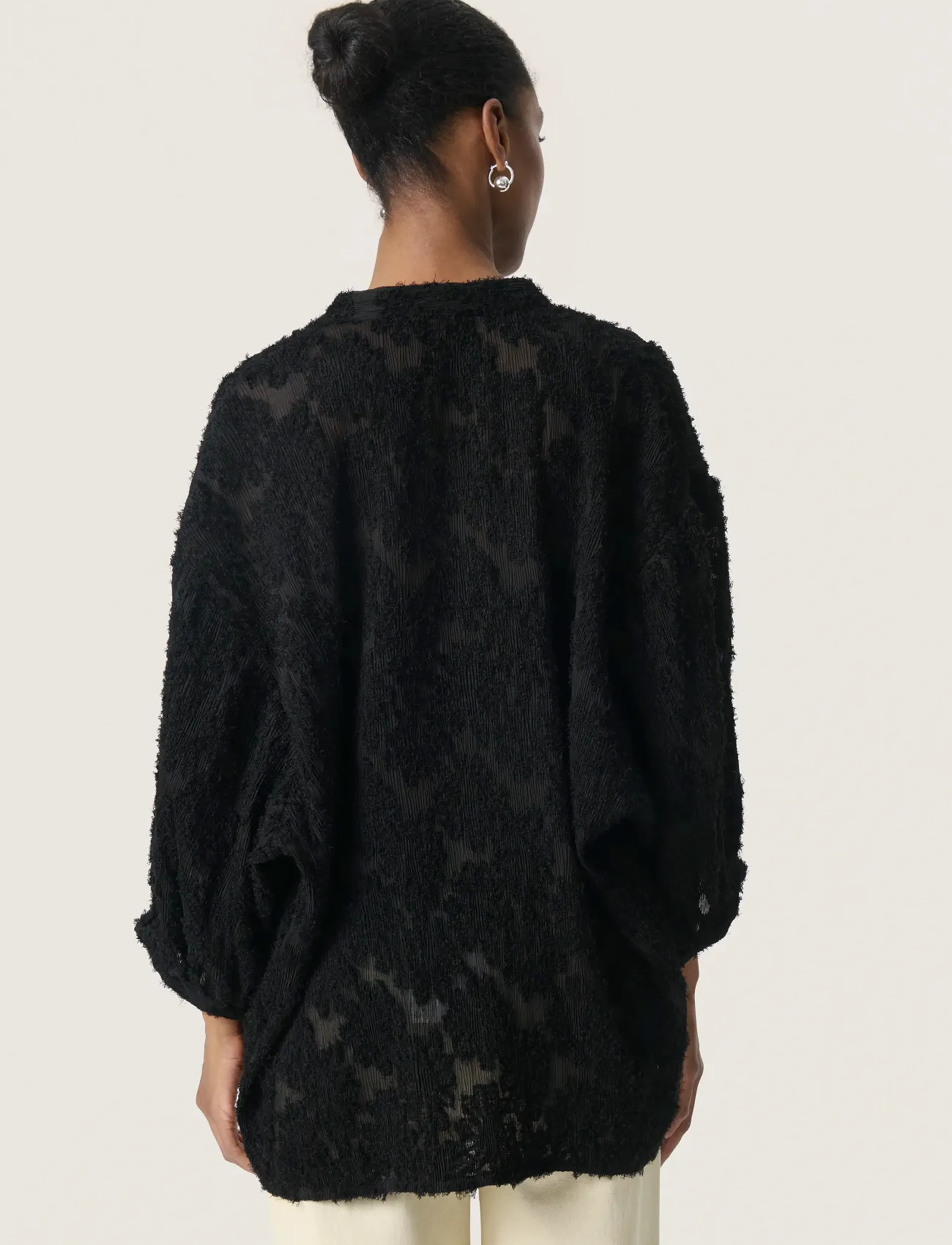 Soaked - SLRaye Amily Blouse 3/4 - black - 4