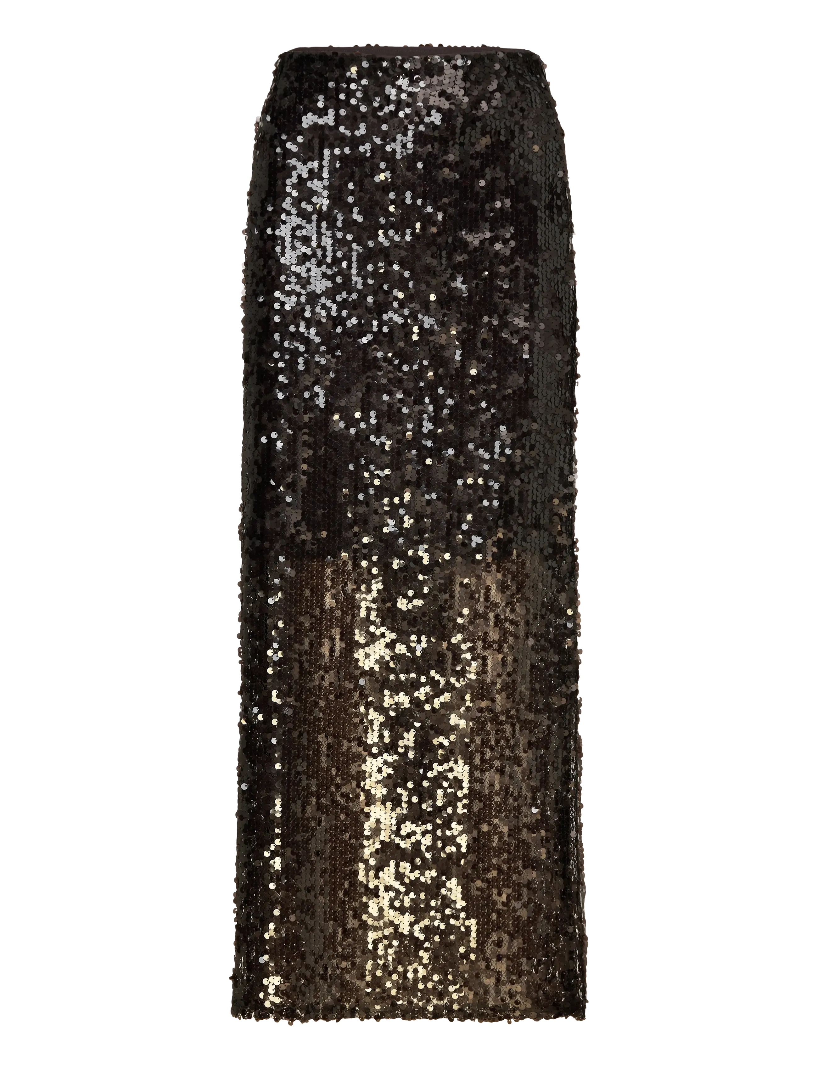 Soaked in Luxury SLCochella Sequin Skirt - Kleidung - CHOCOLATE TORTE / brown