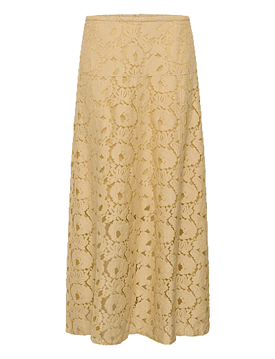 Soaked SLTaya Skirt - Kjolar - REED YELLOW / yellow