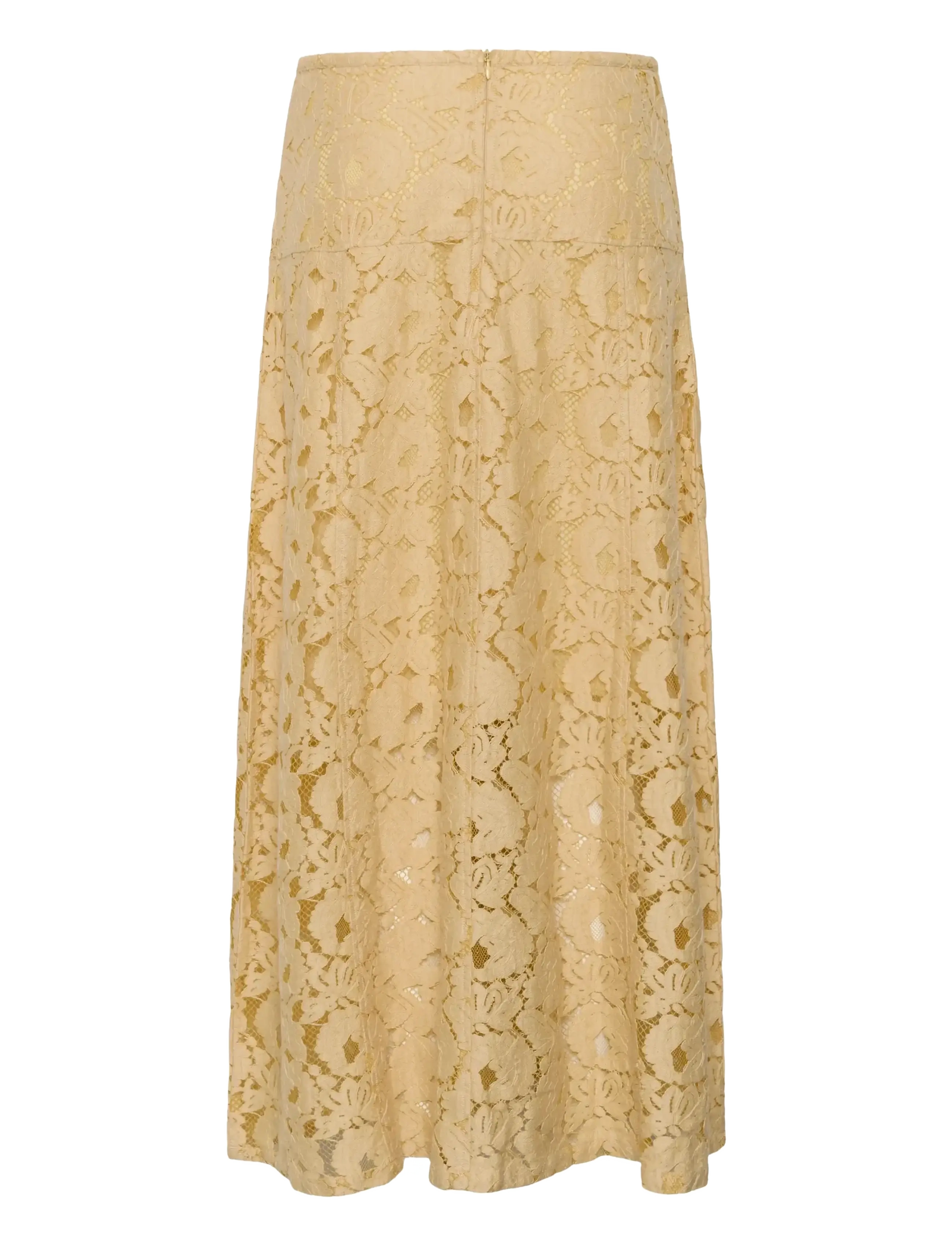 Soaked - SLTaya Skirt - jupes midi - reed yellow - 2