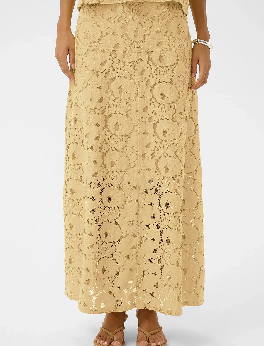 Soaked - SLTaya Skirt - midihameet - reed yellow - 0