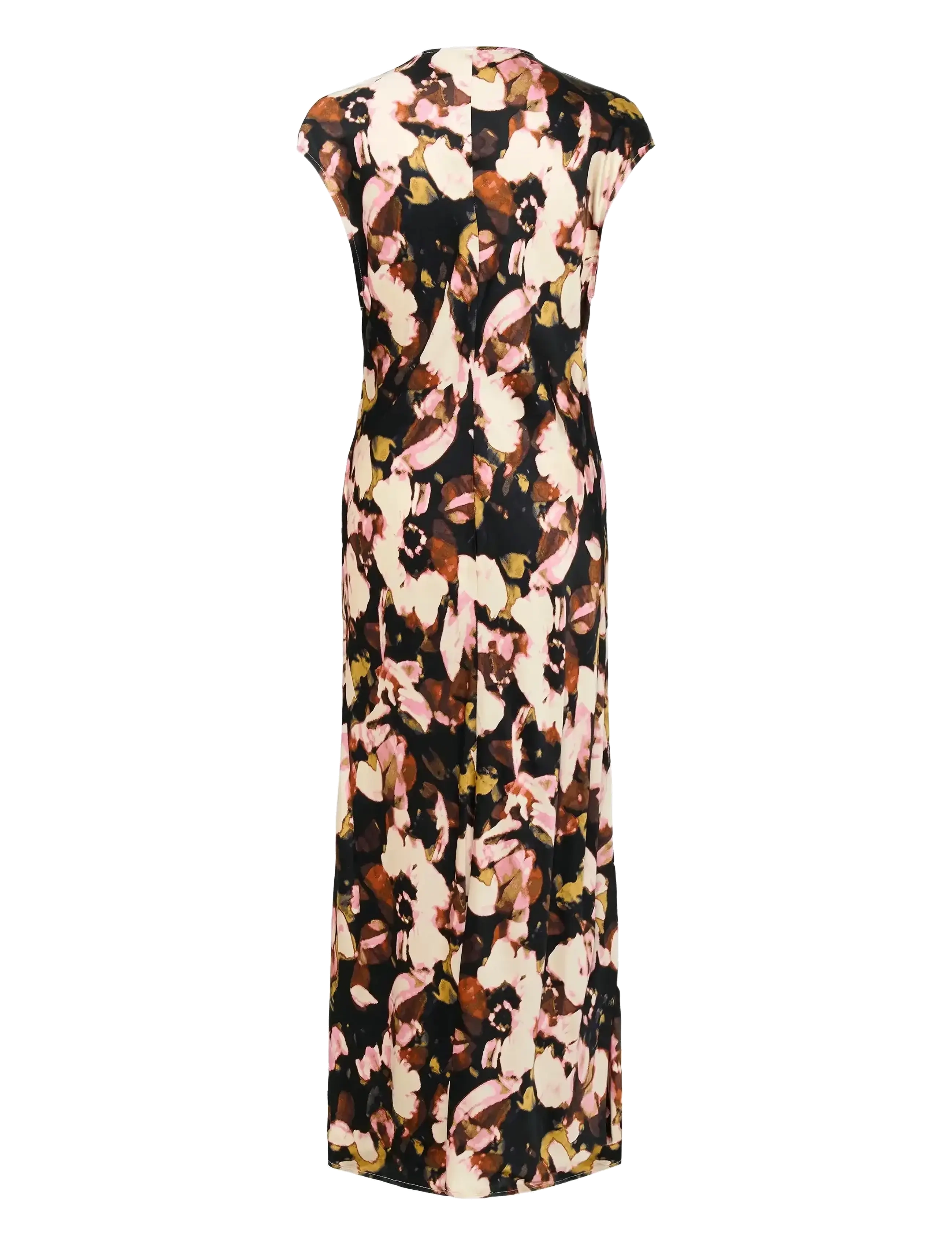 Soaked - SLCinna Liva Dress - chocolate autumn leaves - 2