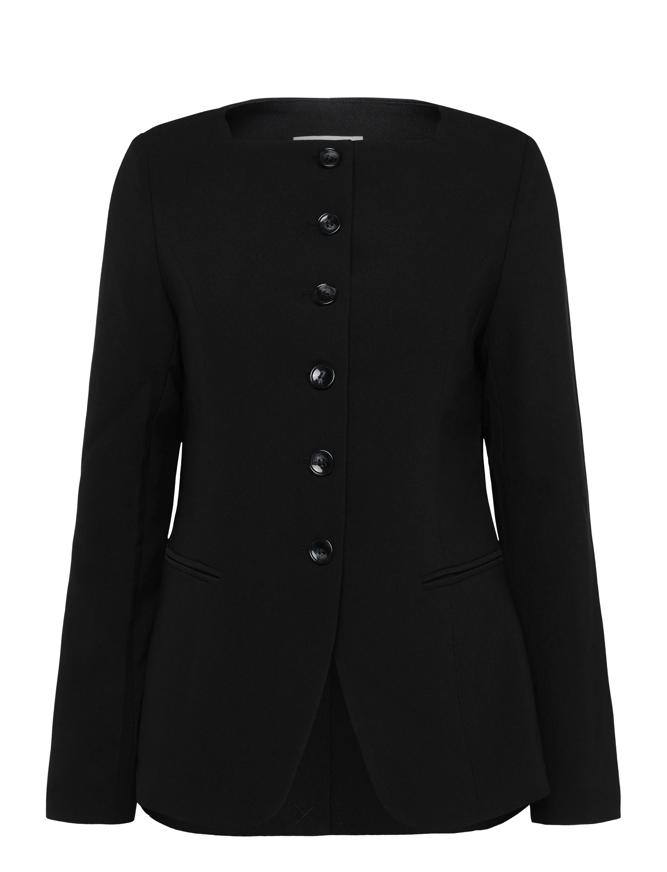 Soaked SLSarina Blazer - Üherealised pintsakud - BLACK / black