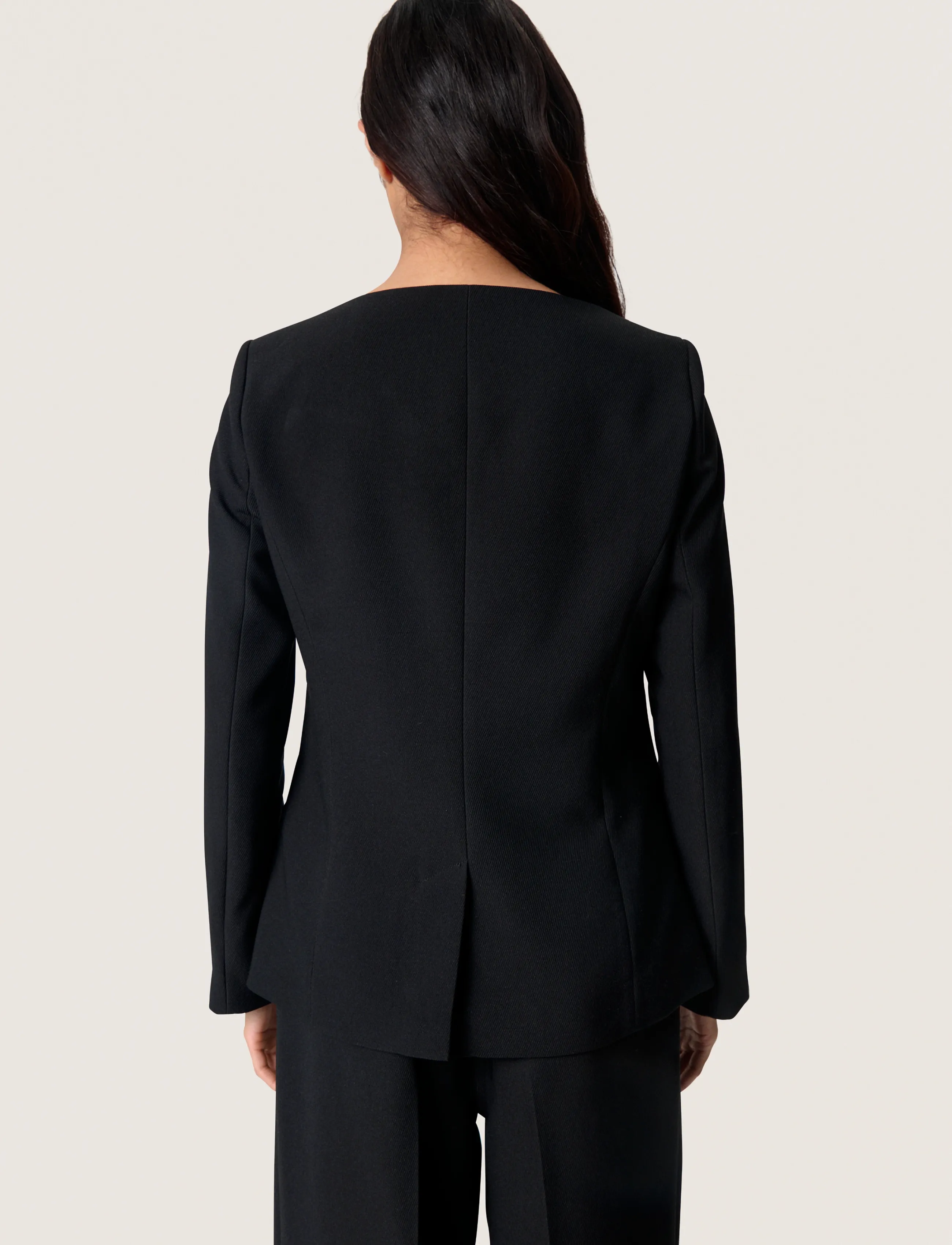 Soaked - SLSarina Blazer - enkeltradede blazere - black - 5