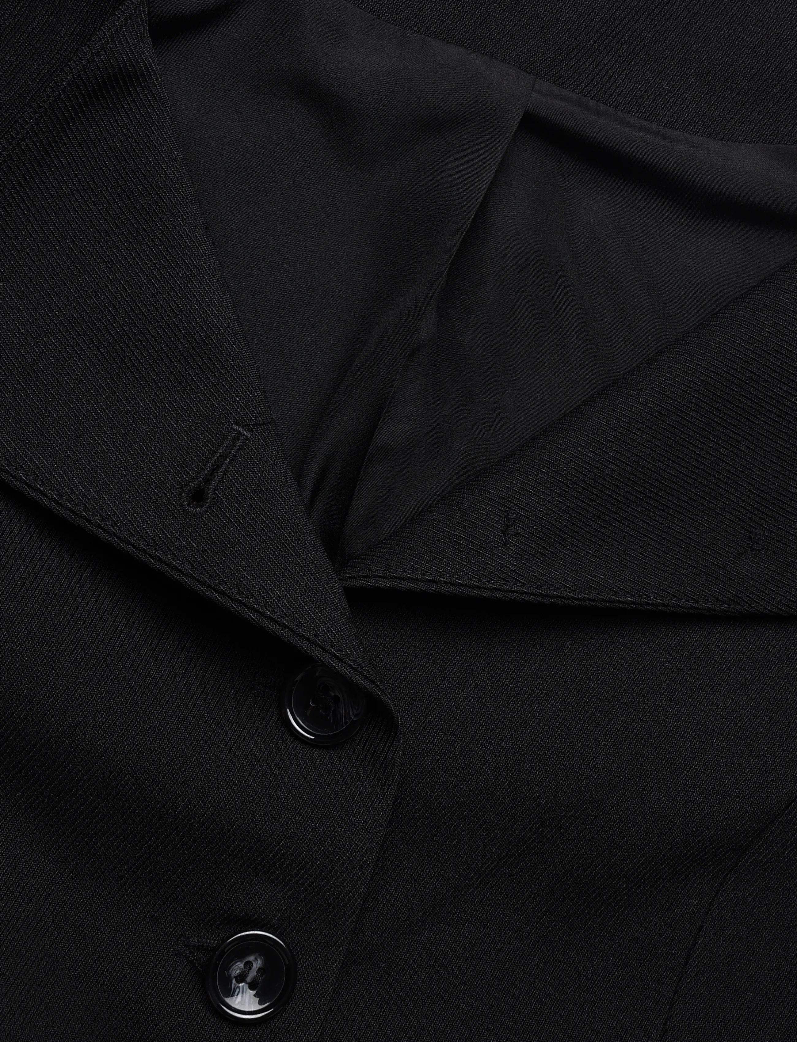 Soaked - SLSarina Blazer - Üherealised pintsakud - black - 2
