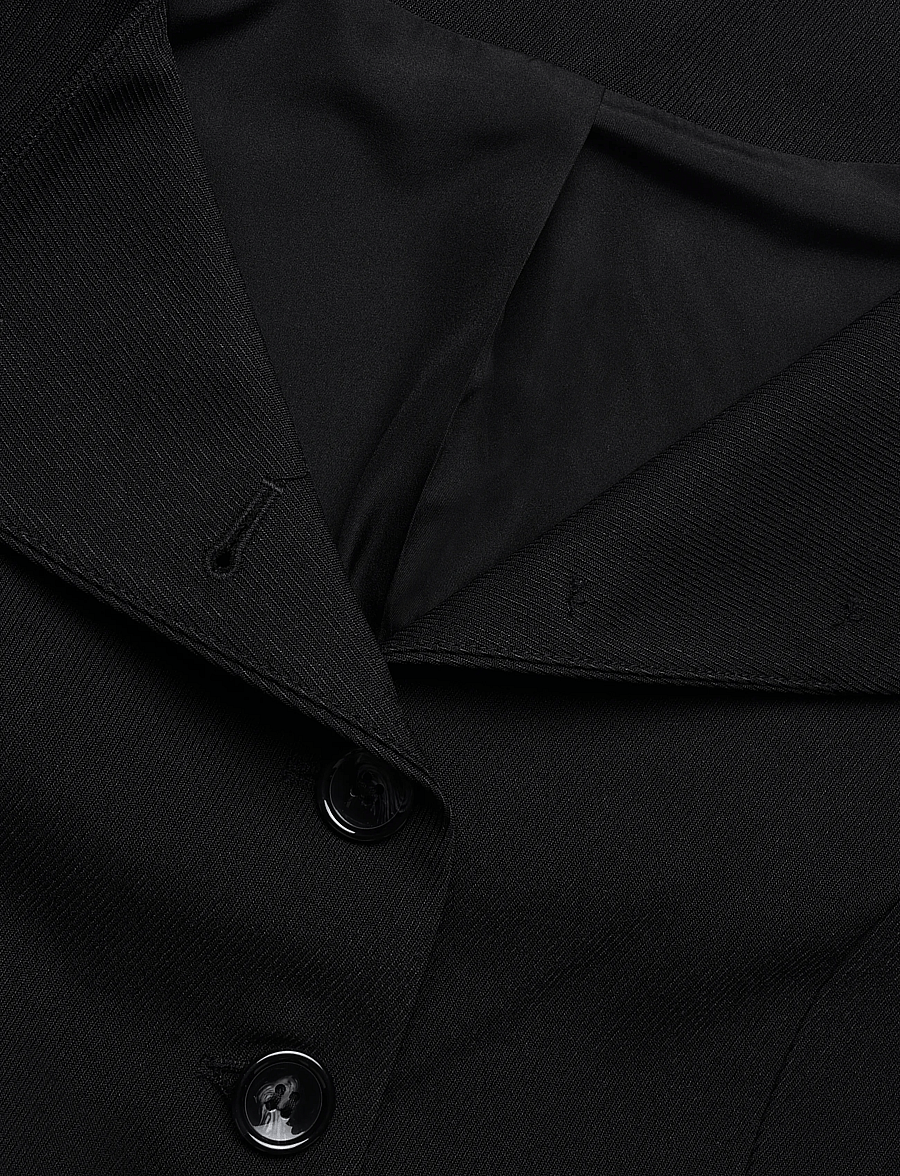 Soaked - SLSarina Blazer - Üherealised pintsakud - black - 2