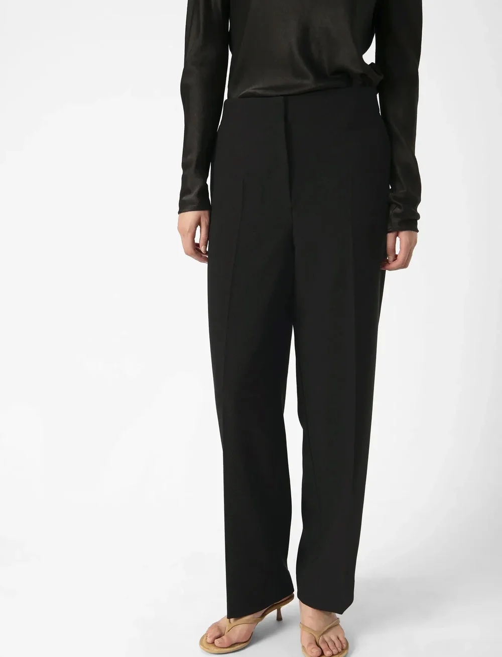 Soaked in Luxury - SLSarina Pants - bukser med lige ben - black - 0