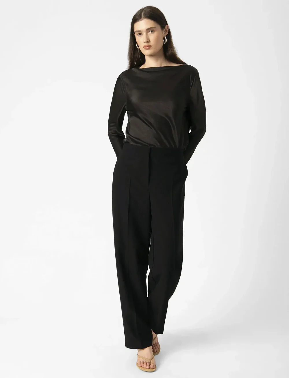 Soaked in Luxury - SLSarina Pants - bukser med lige ben - black - 3