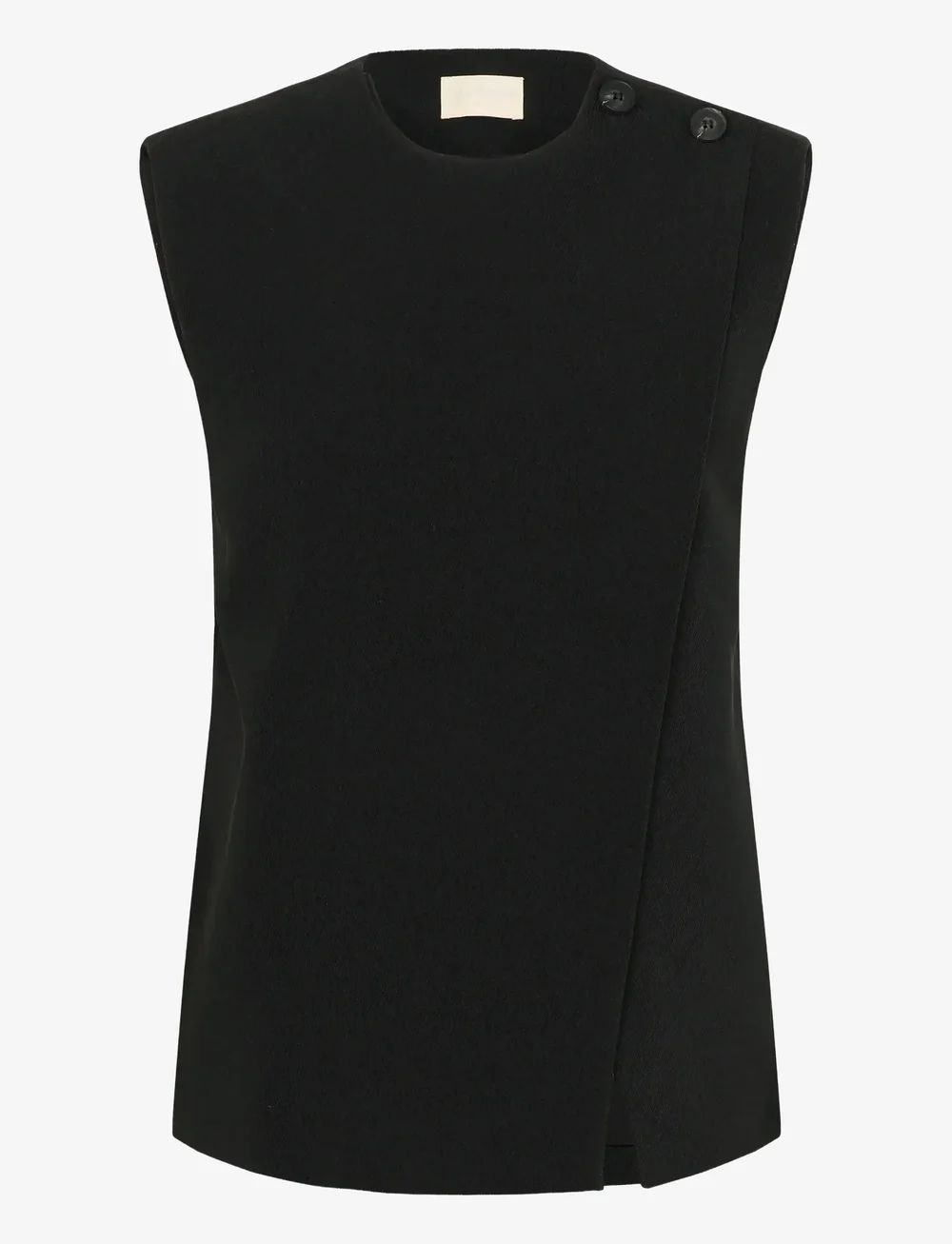 Soaked in Luxury - SLSarina Waistcoat - Ærmeløse bluser - black - 1