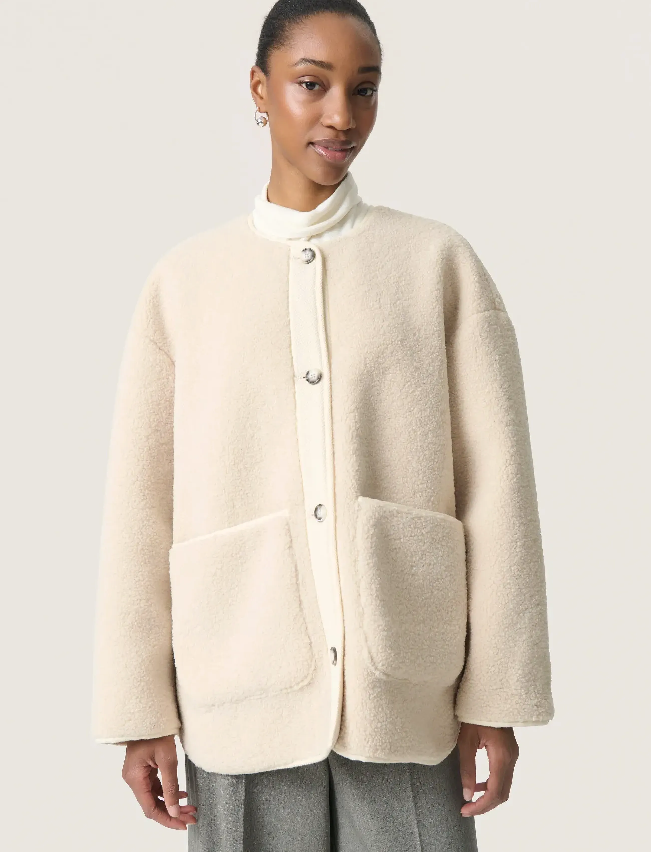 Soaked SLThalassa Jacket - Nyheder - ANCIENT SCROLL / cream