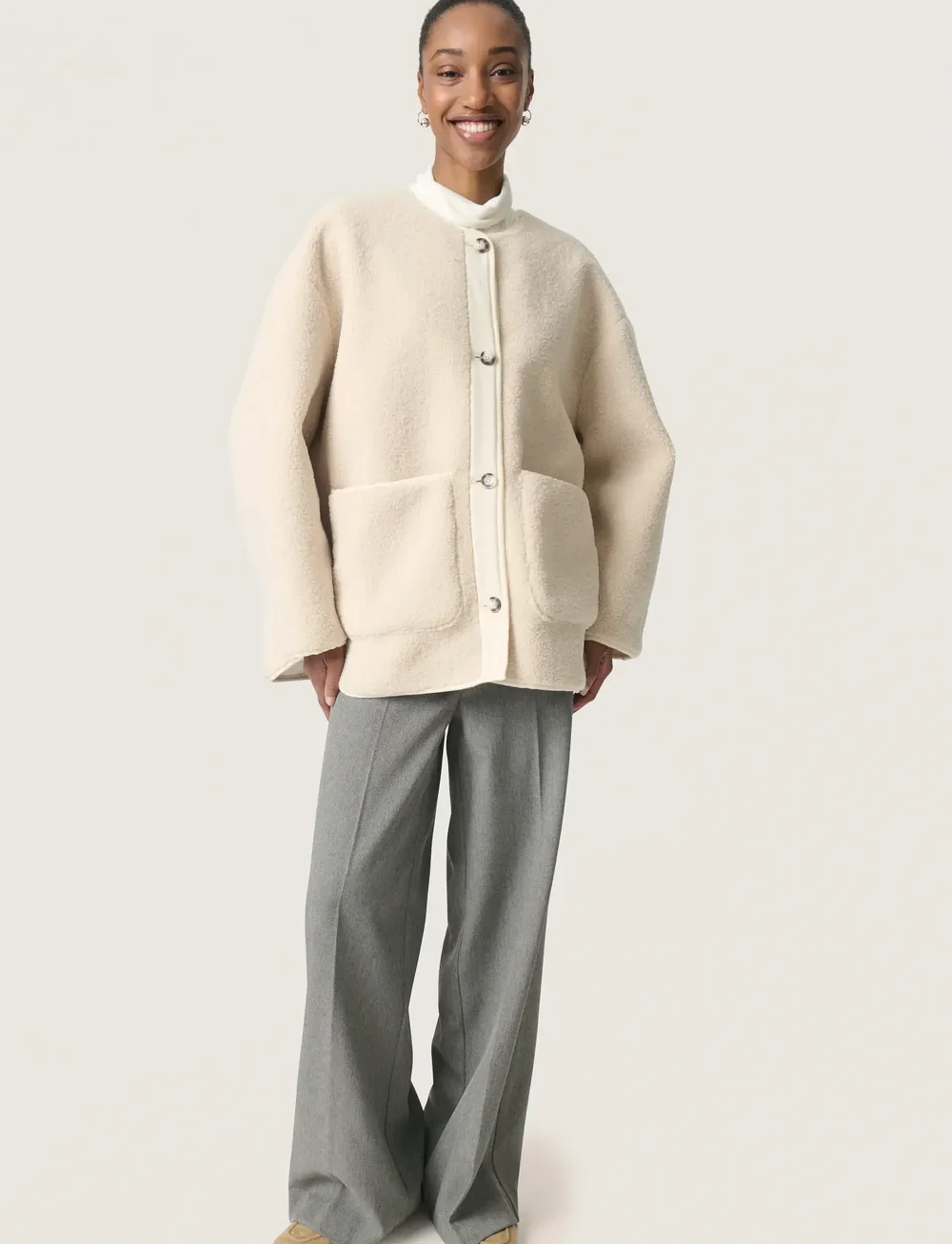 Soaked in Luxury - SLThalassa Jacket - kunstpelz - ancient scroll - 3