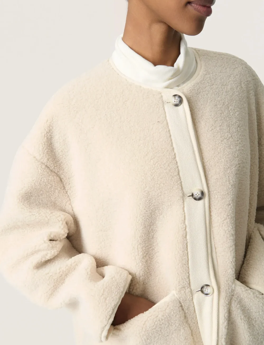 Soaked in Luxury - SLThalassa Jacket - kunstpelz - ancient scroll - 5