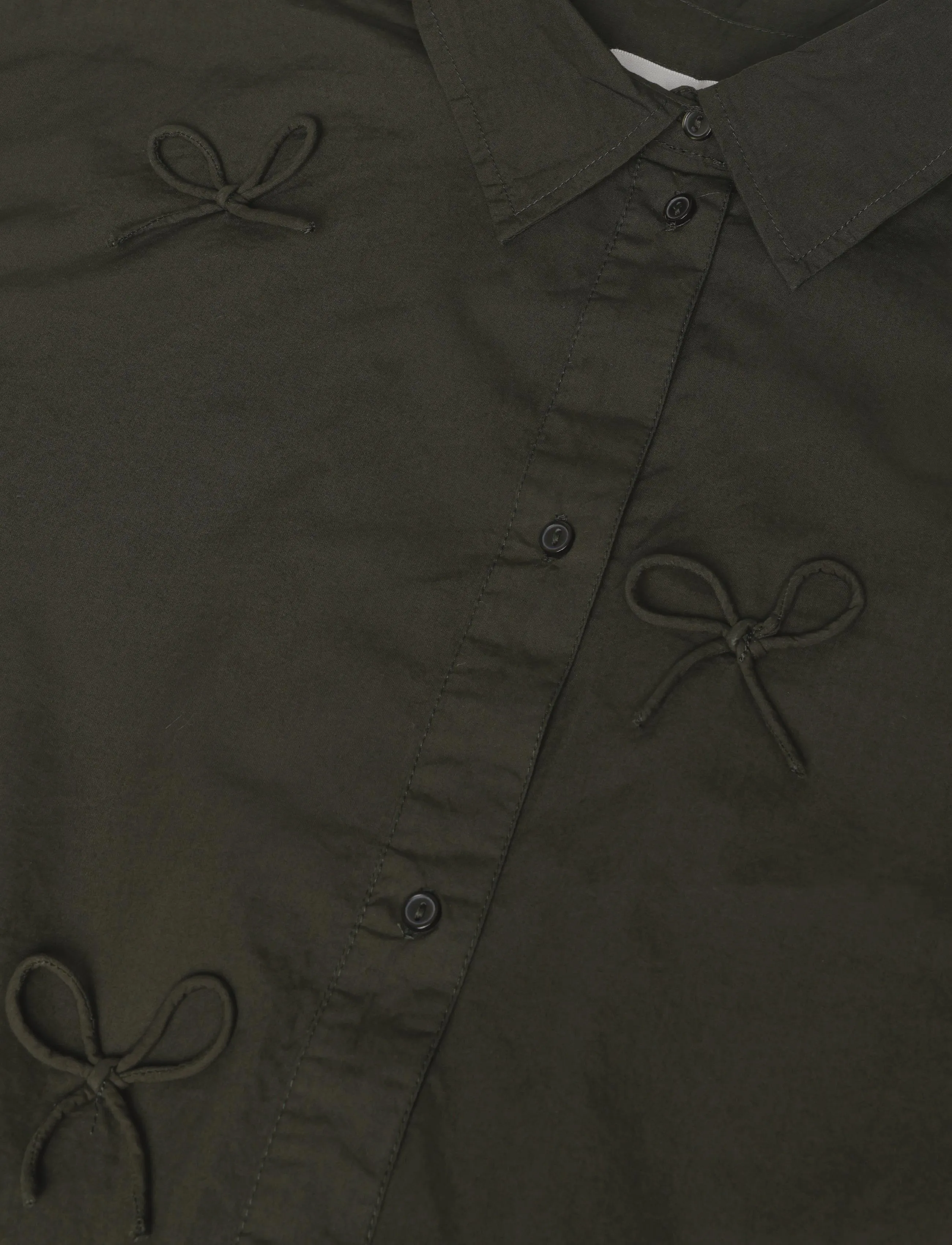Soaked - SLJoa Bow Shirt - langärmlige hemden - rosin - 2