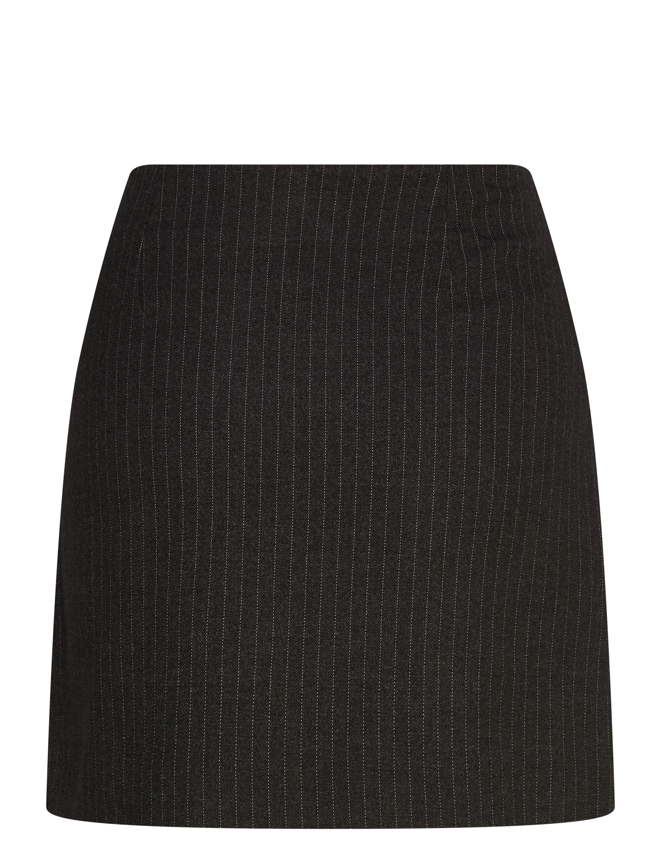 Soaked - SLMalodi Mini Skirt - korta kjolar - grey melange pinstripe - 2