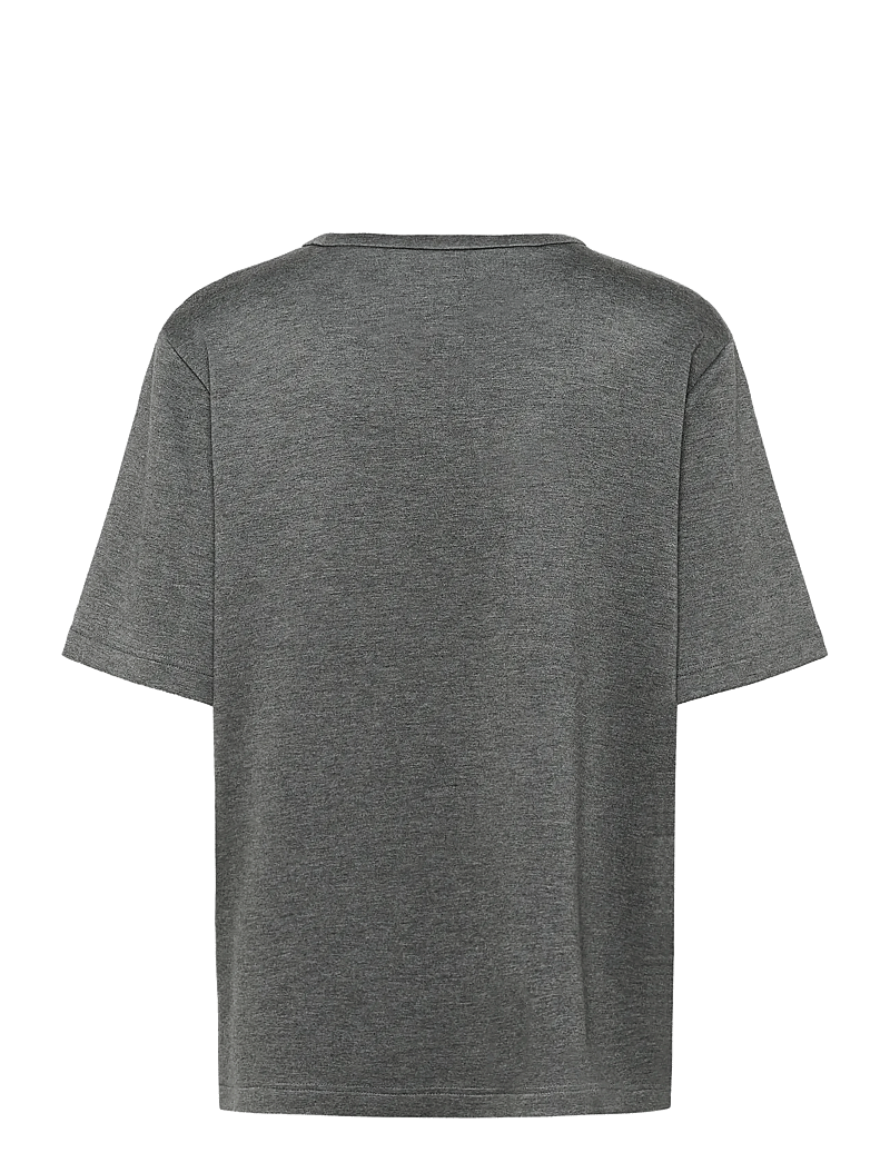 Soaked in Luxury - SLMarigold Tee SS - t-särgid - grey melange - 2
