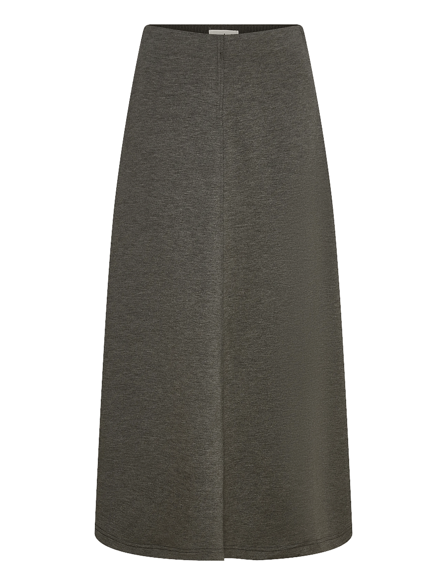 Soaked - SLMarigold Skirt - midi-röcke - grey melange - 1
