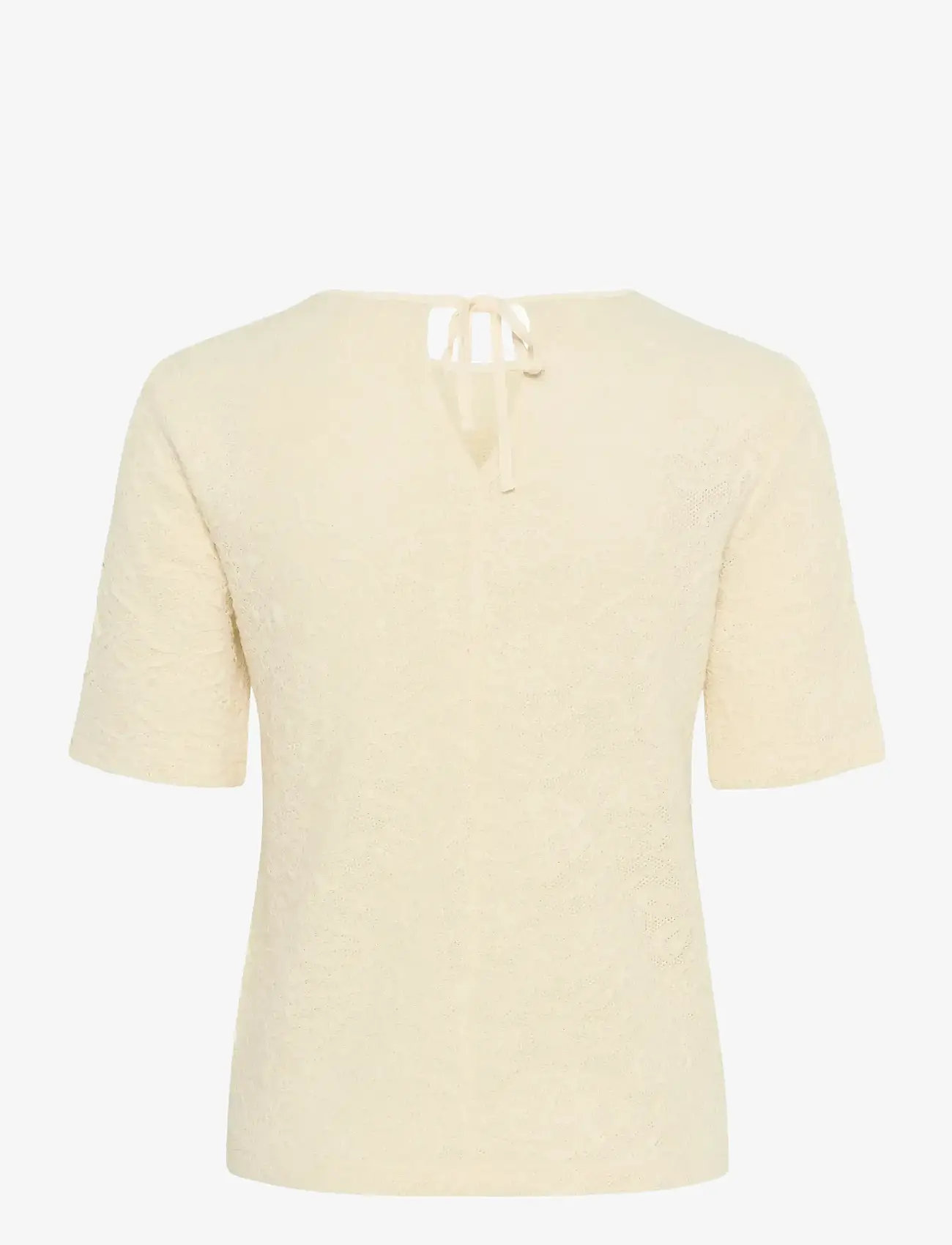 Soaked in Luxury - SLLupina Claudetta Tee - whisper white - 2