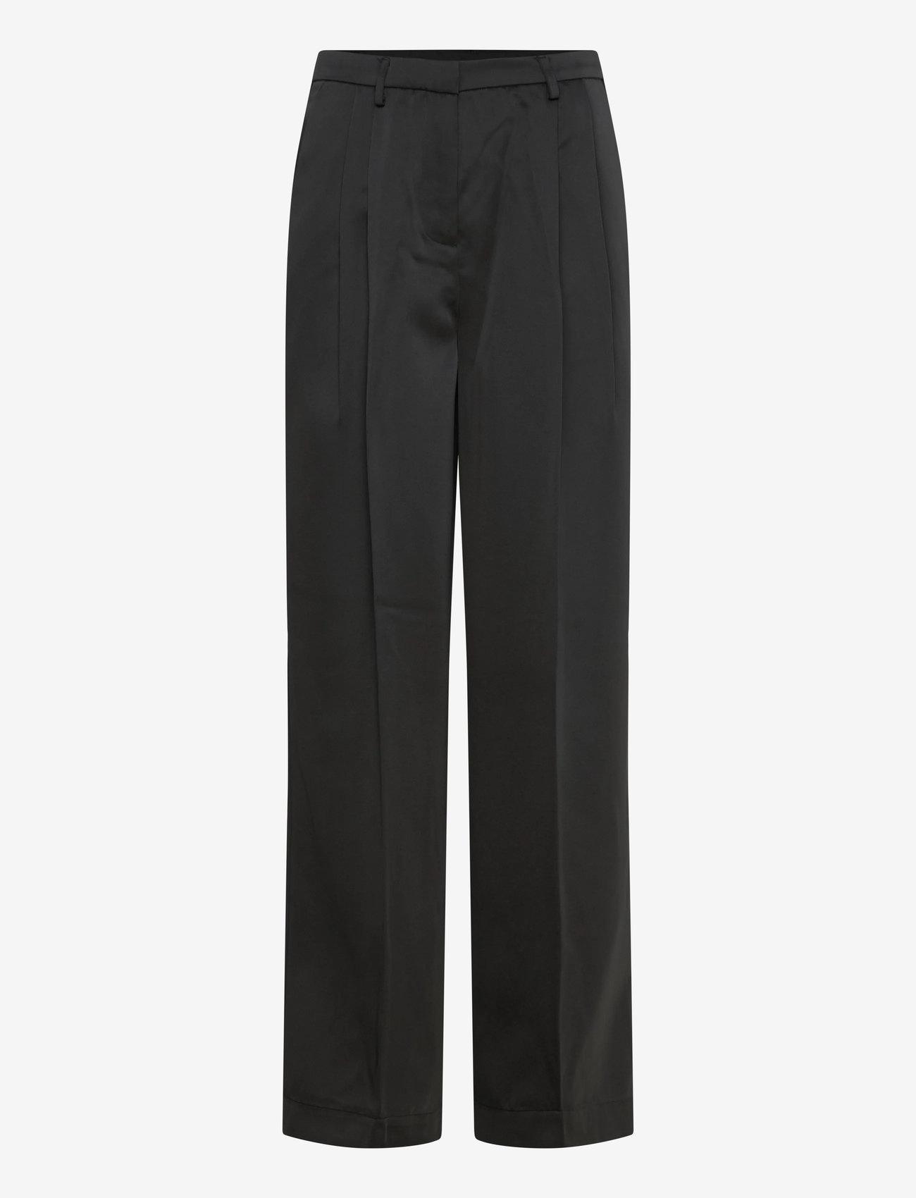 Soaked - SLLiva Suiting Pants - wide leg trousers - black - 0