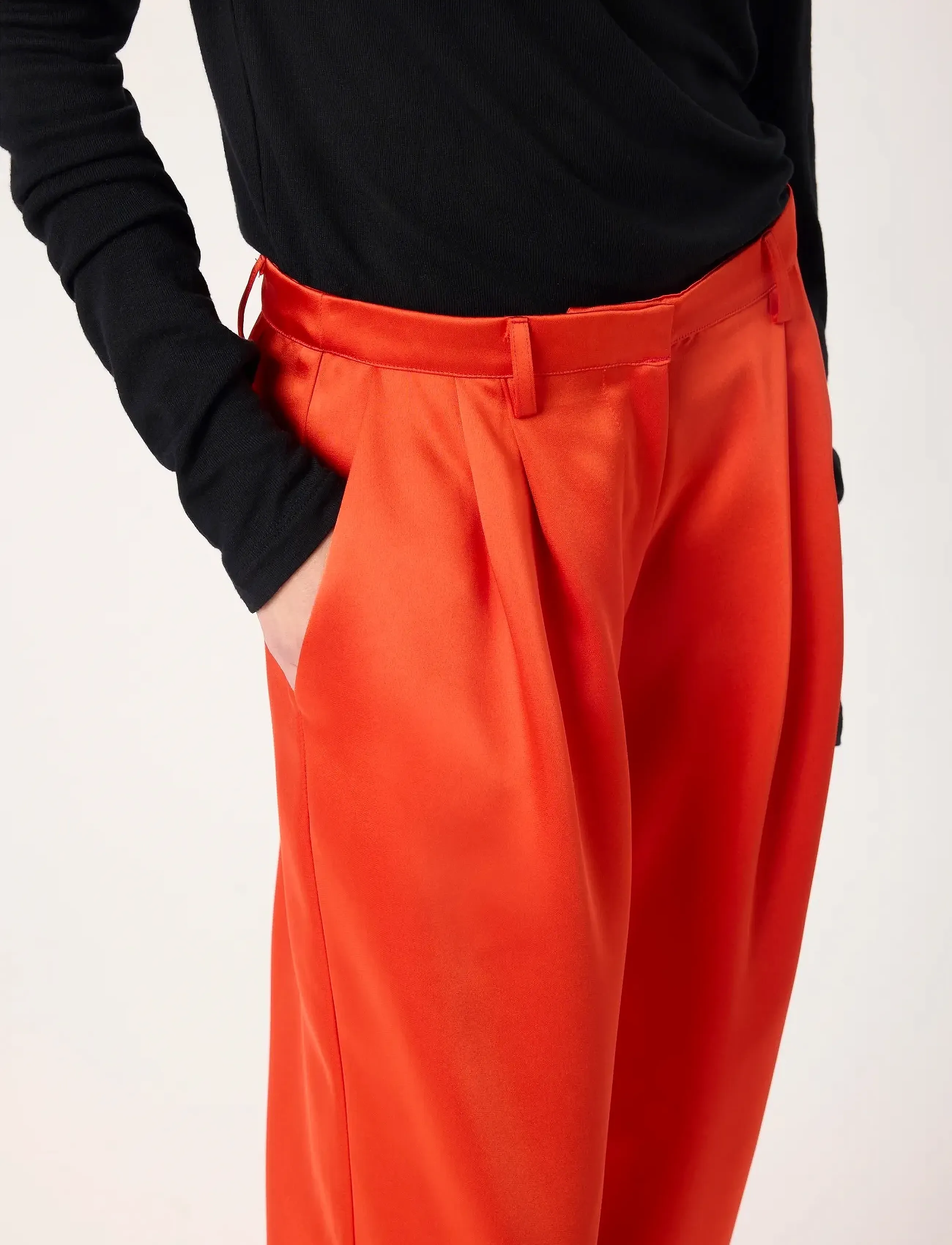 Soaked - SLLiva Suiting Pants - festmode zu outlet-preisen - red alert - 5
