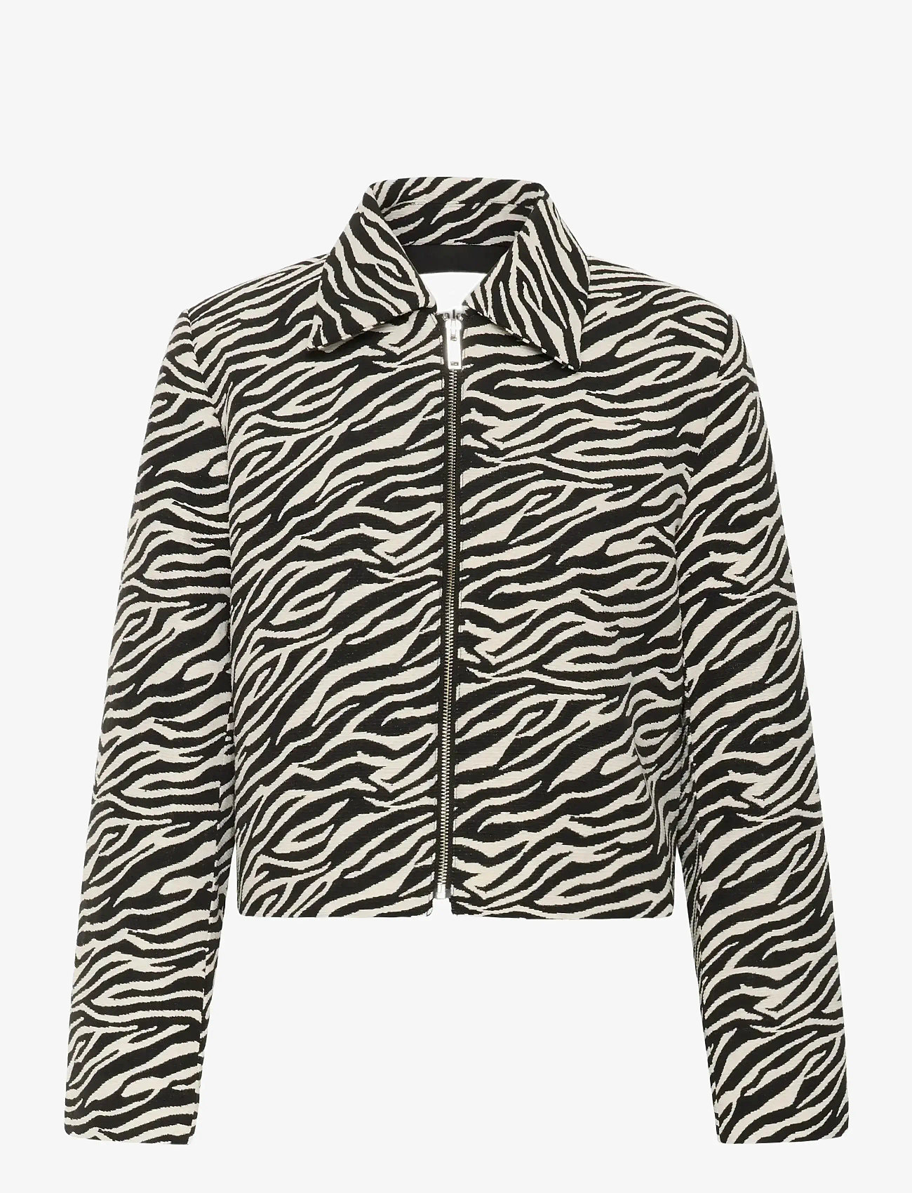 Soaked in Luxury - SLDarleen Jacket - korta kavajer - animal jacquard - 1