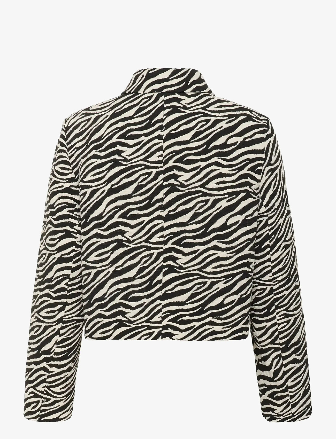 Soaked in Luxury - SLDarleen Jacket - korta kavajer - animal jacquard - 2