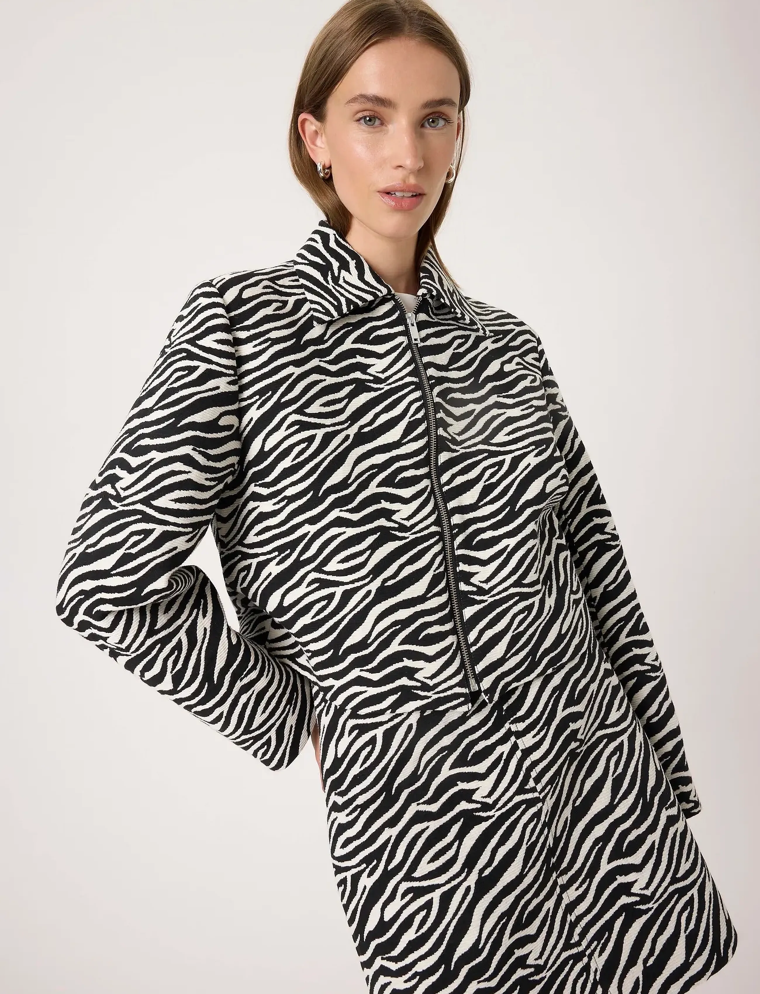 Soaked - SLDarleen Jacket - animal jacquard - 5