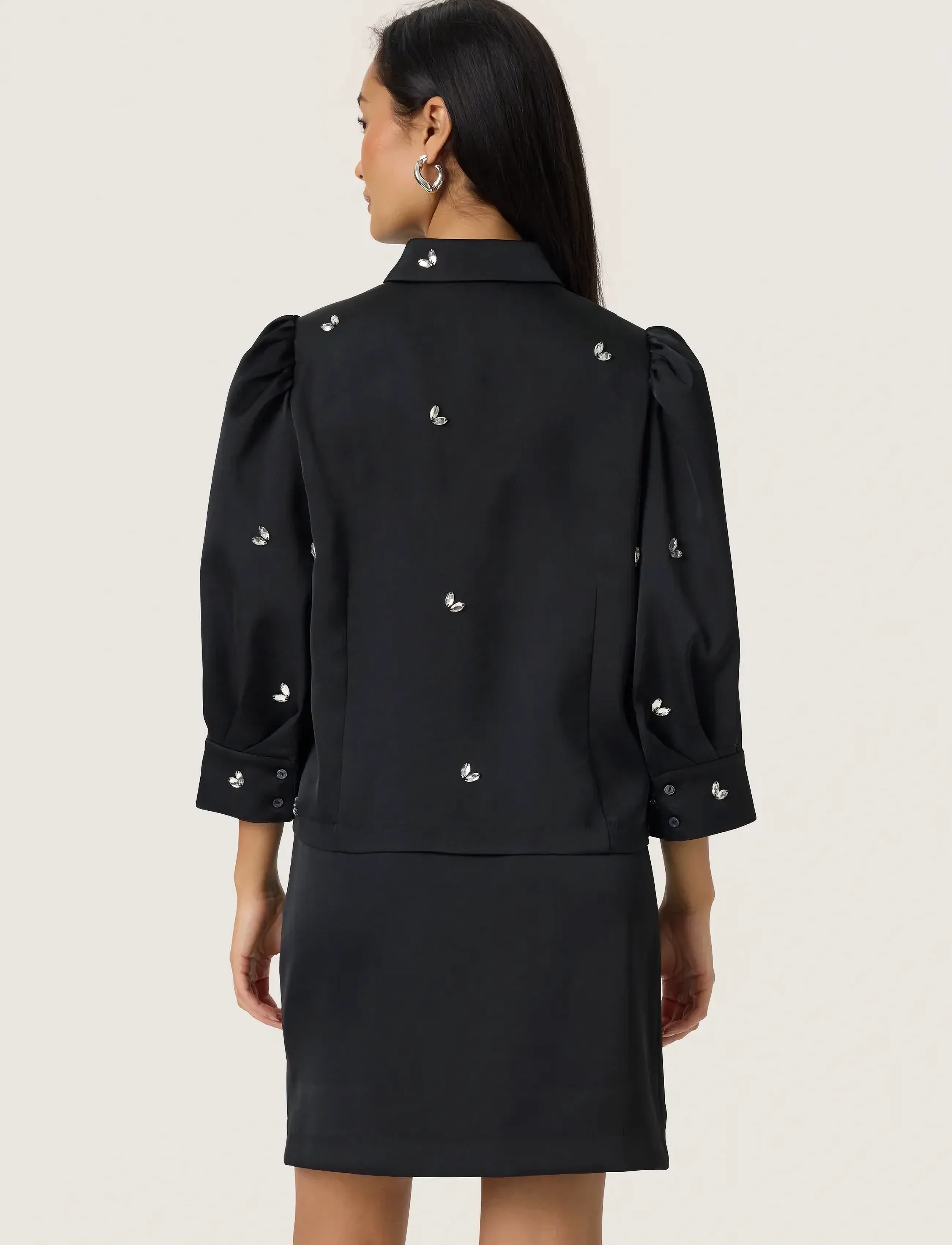 Soaked - SLSelda Chiba Shirt - black - 4
