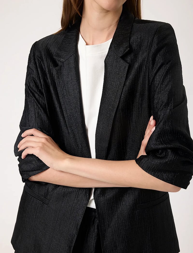 Soaked in Luxury - SLLaurie Blazer - enkeltradede blazere - black - 5