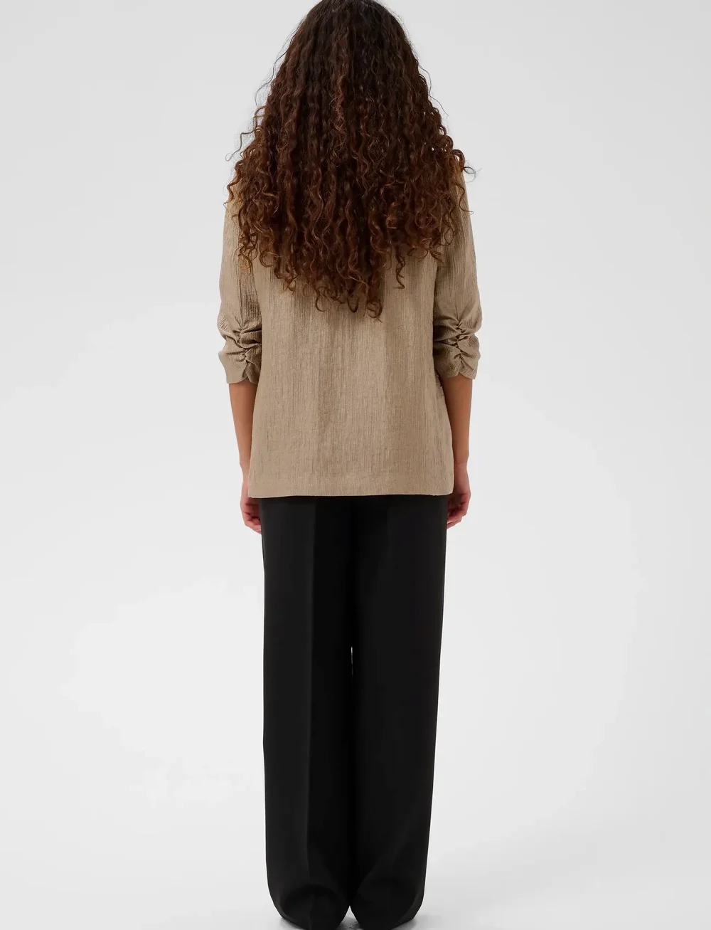 Soaked in Luxury - SLLaurie Blazer - single breasted blazers - dune - 4