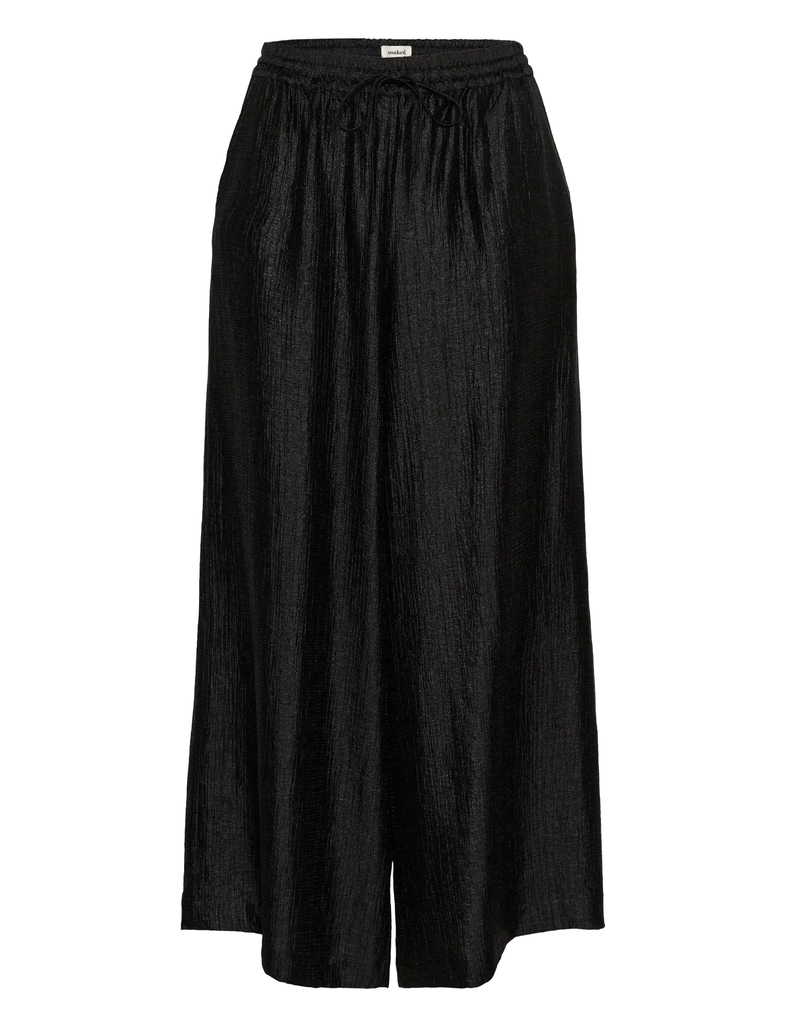 Soaked in Luxury SLLaurie Pants - Püksid - BLACK / black