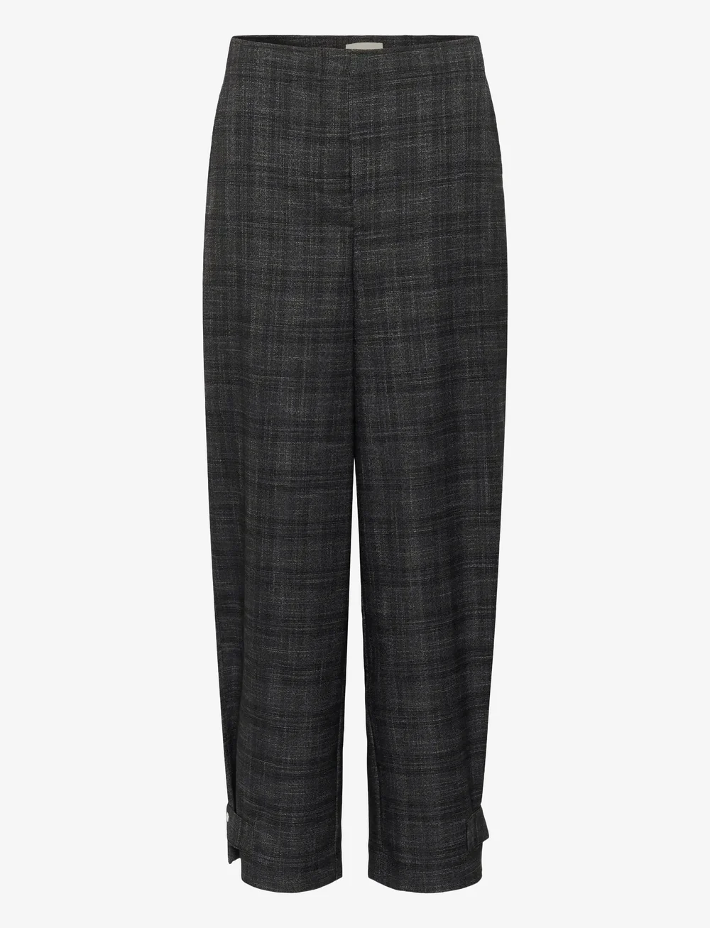 Soaked in Luxury - SLEvonne Suiting Pants - habitbukser - black suiting check - 1