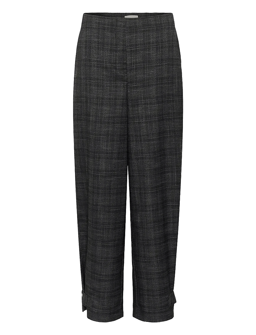 Soaked - SLEvonne Suiting Pants - kostymbyxor - black suiting check - 1