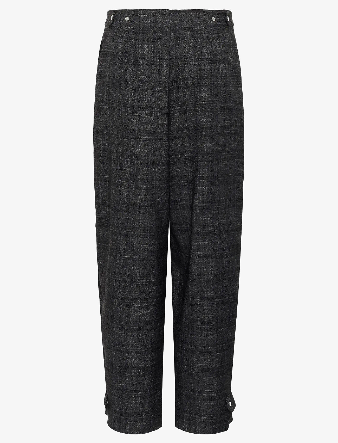 Soaked - SLEvonne Suiting Pants - habitbukser - black suiting check - 2