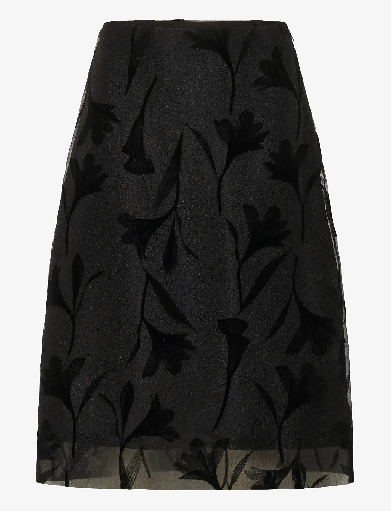 Soaked in Luxury - SLPhilomena Skirt - midi nederdele - black - 1