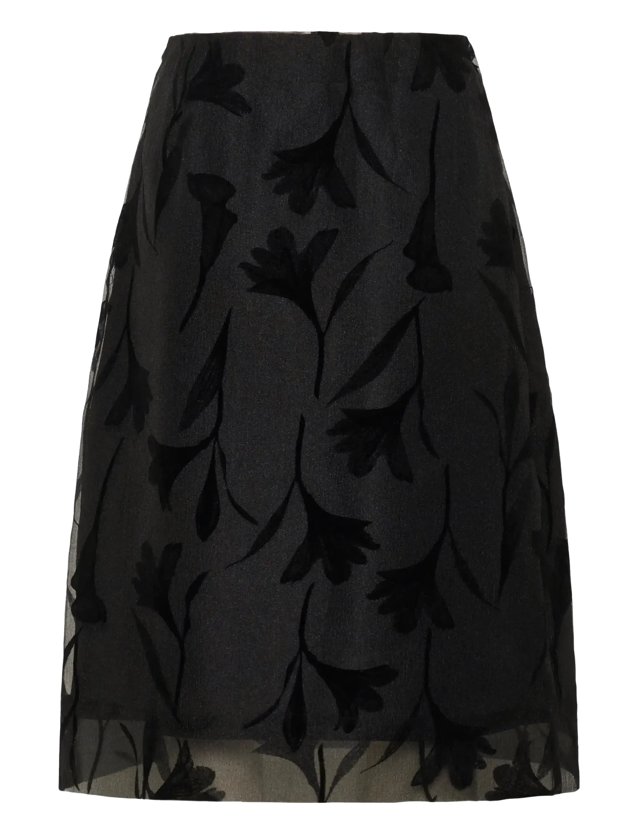 Soaked - SLPhilomena Skirt - midi nederdele - black - 2
