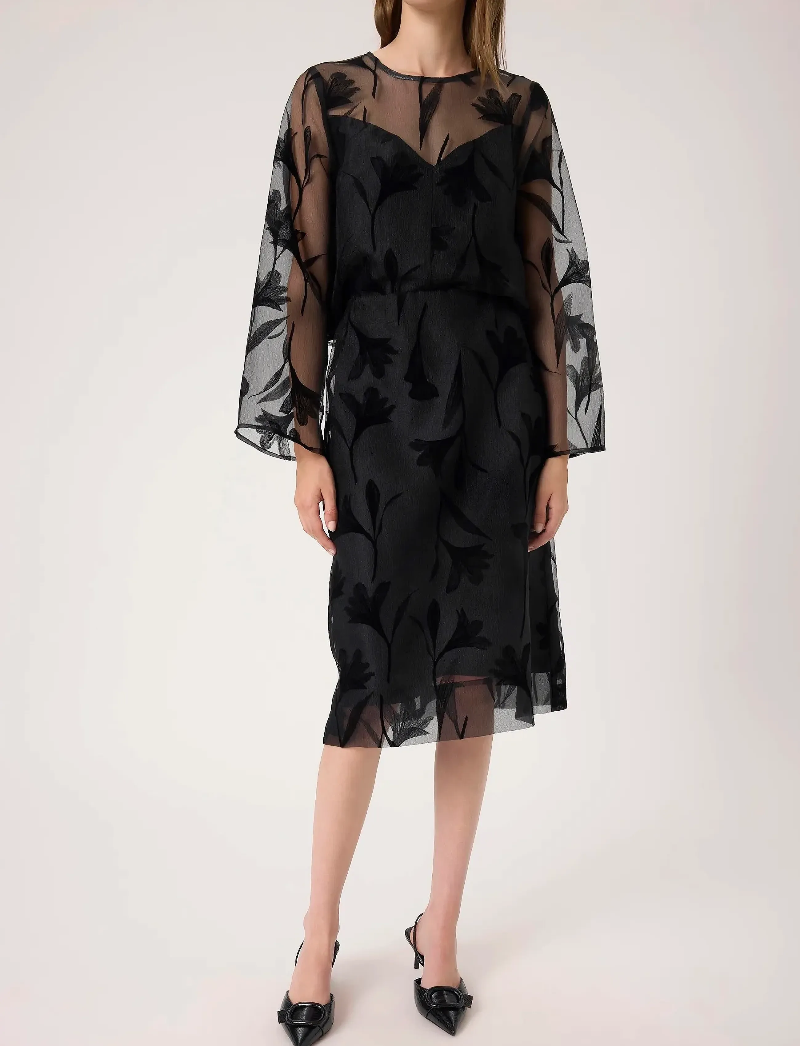 Soaked SLPhilomena Skirt - Jupes - BLACK / black