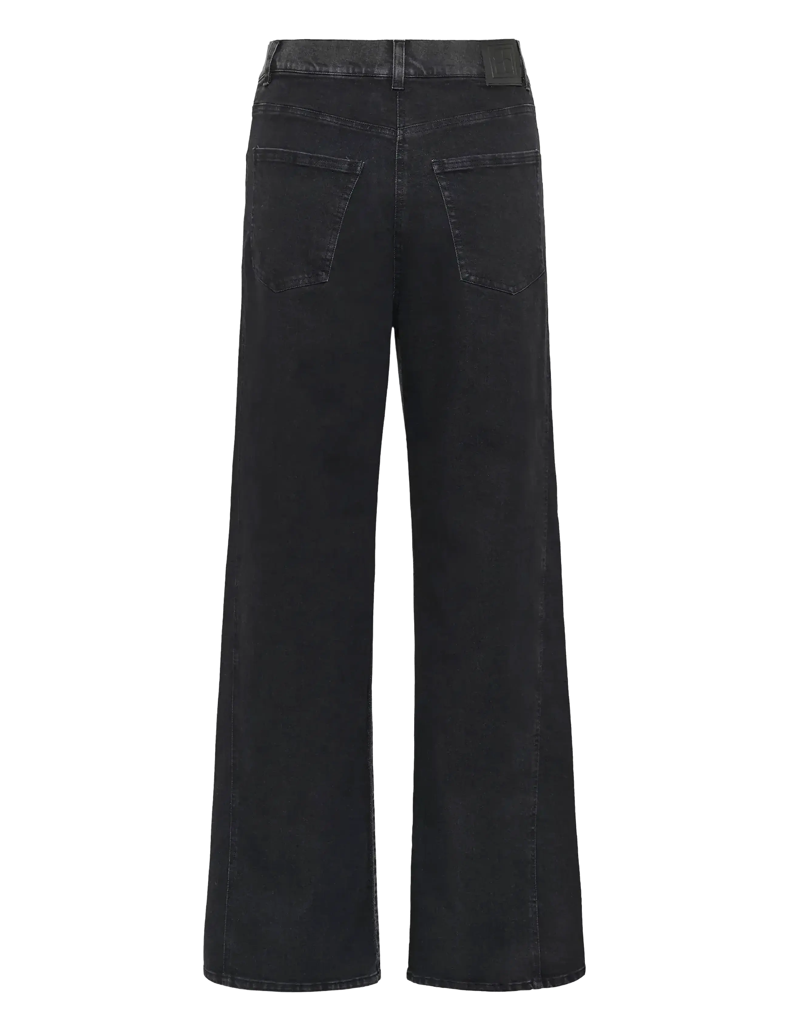 Soaked - SLRhea Jeans - laia säärega teksad - black washed denim - 2