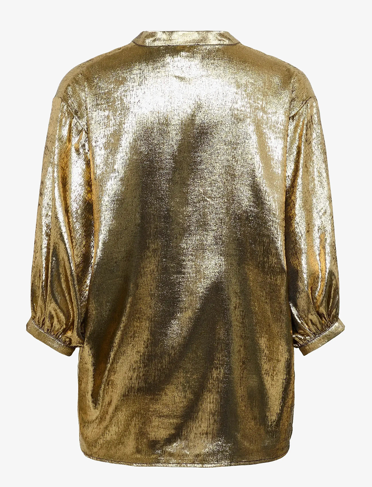 Soaked in Luxury - SLMirmir Amily Blouse 3/4 - golden surface - 2