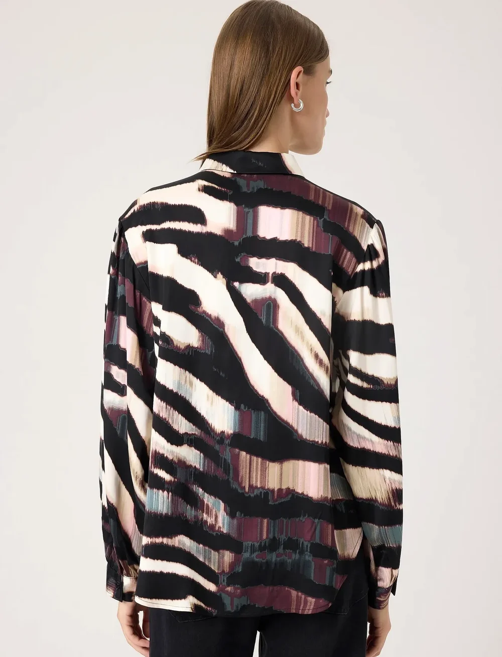 Soaked in Luxury - SLCiela Ebba Shirt LS - långärmade skjortor - animalistic print - 4