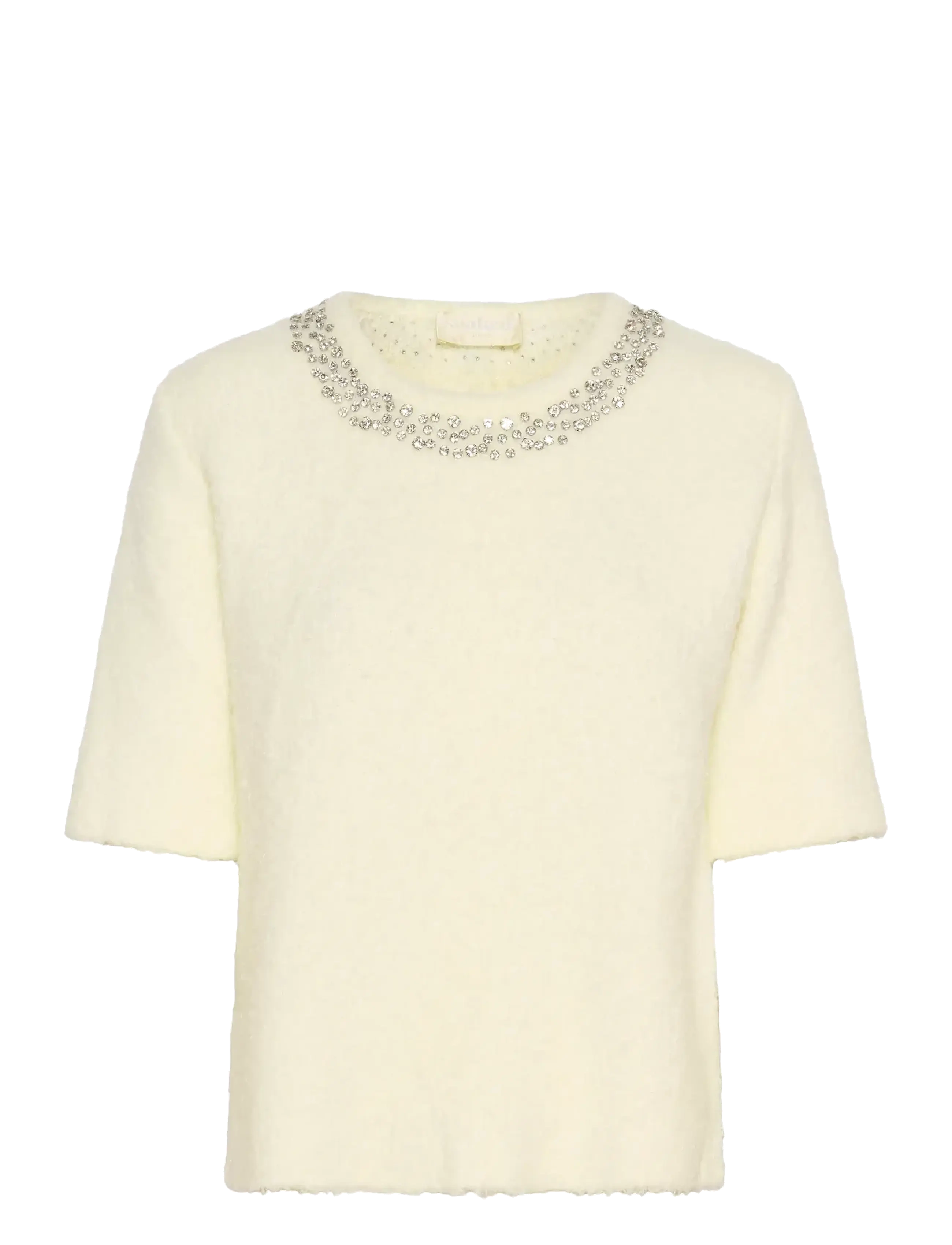 Soaked SLSelene Pullover SS - Transitional Layering - WHISPER WHITE / cream