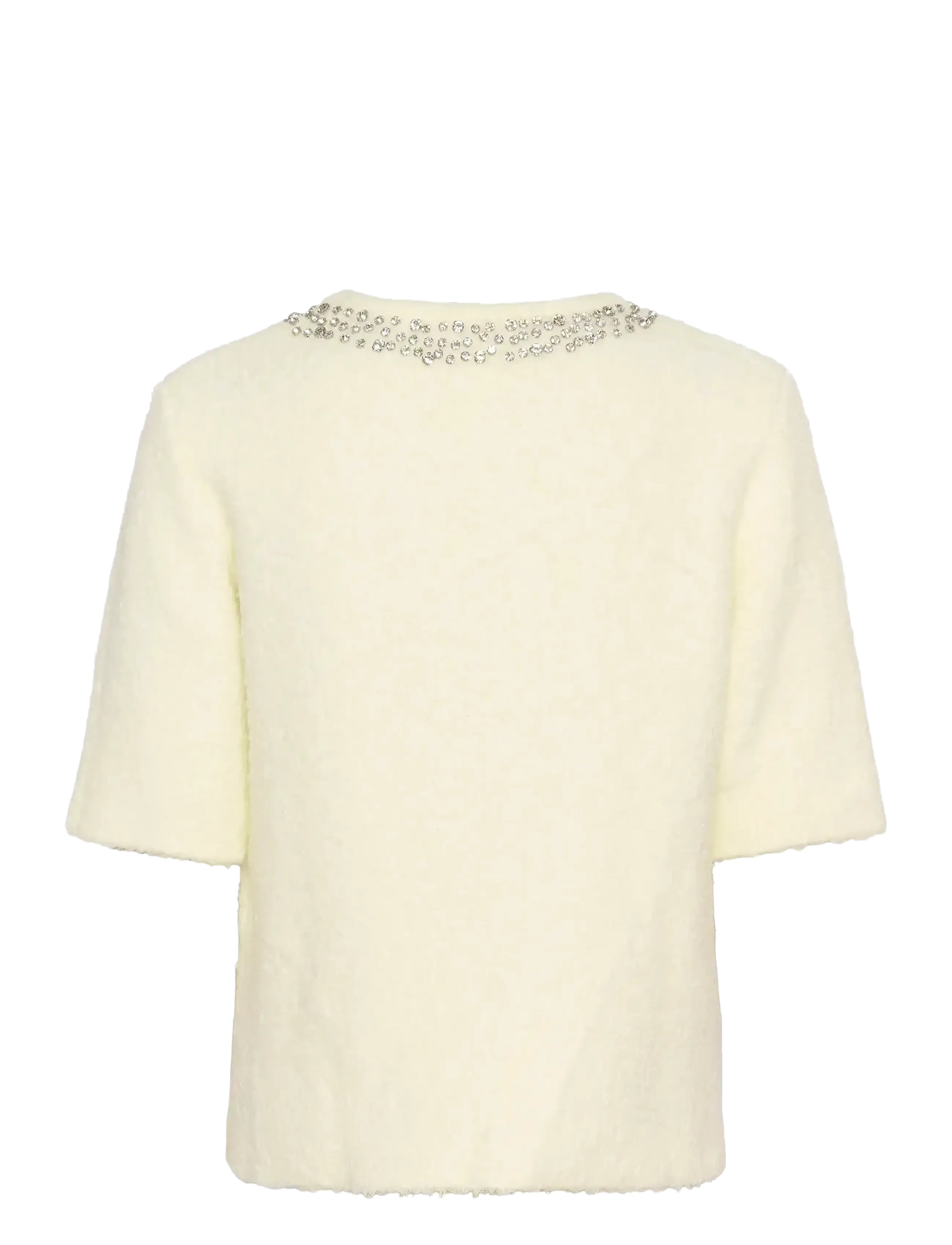 Soaked - SLSelene Pullover SS - jumpers - whisper white - 2