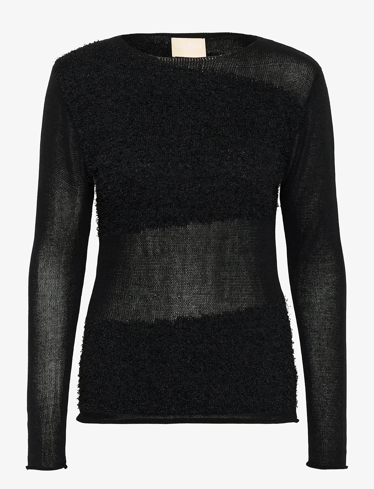 Soaked - SLTine Pullover - striktrøjer - black - 1